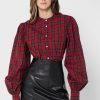 Hauts boutonnés rouges Ralph Lauren pour femmes