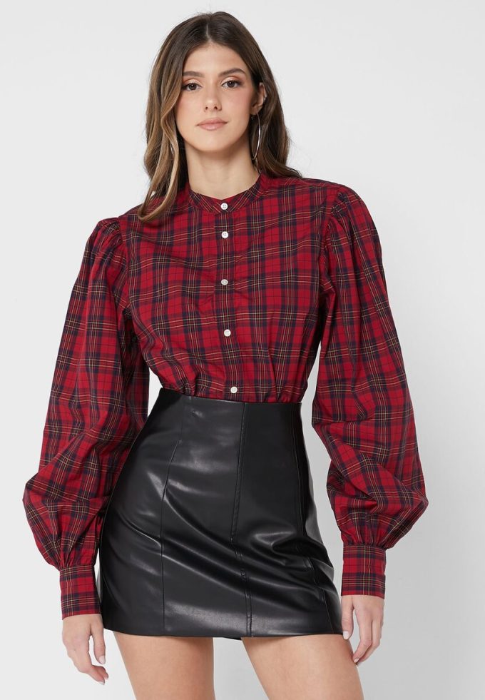 Hauts boutonnés rouges Ralph Lauren pour femmes