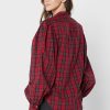 Hauts boutonnés rouges Ralph Lauren pour femmes