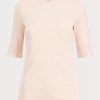 Hauts à col bateau en coton rose Ralph Lauren pour femme