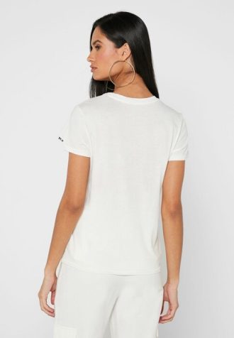 Hauts graphiques blancs à col rond Ralph Lauren pour femmes