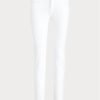 Jean blanc Ralph Lauren 400 Matchstick pour femme Jean blanc Ralph Lauren 400 Matchstick pour femme