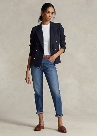 Jean bleu Ralph Lauren Avery pour femme