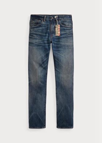 Jean bleu slim Belgrade Ralph Lauren pour homme