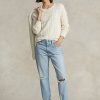 Jean Ralph Lauren Avery pour femme AZURE