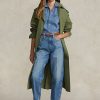 Jean Ralph Lauren Cambree en jersey bleu marine pour femme