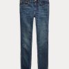 Jean skinny court Tompkins Ralph Lauren indigo foncé pour femme