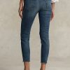 Jean skinny court Tompkins Ralph Lauren indigo foncé pour femme