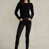 Jean skinny noir Ralph Lauren Tompkins pour femme