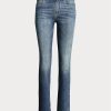Jean skinny taille haute Ralph Lauren 861 bleu pour femme Jean skinny taille haute Ralph Lauren 861 bleu pour femme