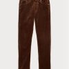 Jean slim en velours extensible marron Ralph Lauren pour homme Jean slim en velours extensible marron Ralph Lauren pour homme