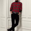 Jean slim en velours extensible noir Ralph Lauren pour homme Jean slim en velours extensible noir Ralph Lauren pour homme