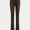 Jean slim Ralph Lauren 160 marron pour femme Jean slim Ralph Lauren 160 marron pour femme