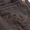 Jean slim Ralph Lauren pour homme, coupe étroite, noir, effet rincé à la résine