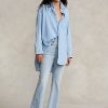 Jean évasé court Sharona Ralph Lauren pour femme AZURE