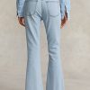 Jean évasé court Sharona Ralph Lauren pour femme AZURE