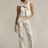 Jean évasé Jenn à imprimé floral Ralph Lauren pour femme