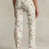 Jean évasé Jenn à imprimé floral Ralph Lauren pour femme