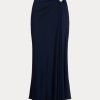 Jupes en jersey bleu marine Ralph Lauren Margarethe pour femme