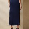 Jupes en jersey bleu marine Ralph Lauren Margarethe pour femme