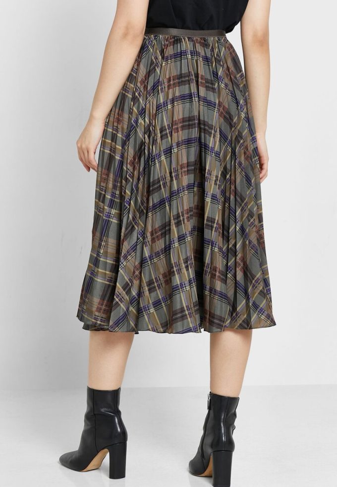 Jupes plissées taille haute multicolores Ralph Lauren pour femmes