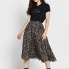 Jupes plissées taille haute multicolores Ralph Lauren pour femmes