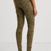 Leggings en jersey extensible à imprimé zèbre Olive Ralph Lauren pour femme
