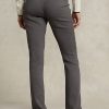 Leggings en sergé de laine extensible Ralph Lauren gris foncé pour femme