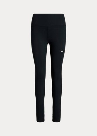 Leggings extensibles noirs Ralph Lauren pour femmes