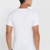 Lot de 2 t-shirts ras du cou essentiels blancs Ralph Lauren pour homme Lot de 2 t-shirts ras du cou essentiels blancs Ralph Lauren pour homme