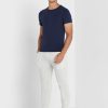 Lot de 2 t-shirts ras du cou essentiels bleu marine Ralph Lauren pour homme Lot de 2 t-shirts ras du cou essentiels bleu marine Ralph Lauren pour homme