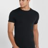 Lot de 2 t-shirts ras du cou essentiels noirs Ralph Lauren pour homme Lot de 2 t-shirts ras du cou essentiels noirs Ralph Lauren pour homme