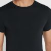 Lot de 2 t-shirts ras du cou essentiels noirs Ralph Lauren pour homme Lot de 2 t-shirts ras du cou essentiels noirs Ralph Lauren pour homme