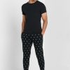 Lot de 2 t-shirts ras du cou essentiels noirs Ralph Lauren pour homme Lot de 2 t-shirts ras du cou essentiels noirs Ralph Lauren pour homme