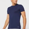 Lot de 3 t-shirts ras du cou assortis bleu marine Ralph Lauren pour homme