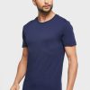 Lot de 3 t-shirts ras du cou assortis bleu marine Ralph Lauren pour homme Lot de 3 t-shirts ras du cou assortis bleu marine Ralph Lauren pour homme