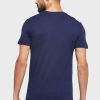 Lot de 3 t-shirts ras du cou assortis bleu marine Ralph Lauren pour homme Lot de 3 t-shirts ras du cou assortis bleu marine Ralph Lauren pour homme