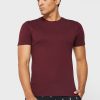 Lot de 3 t-shirts ras du cou assortis rouges pour hommes Ralph Lauren