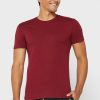 Lot de 3 t-shirts ras du cou assortis rouges pour hommes Ralph Lauren