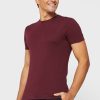 Lot de 3 t-shirts ras du cou assortis rouges pour hommes Ralph Lauren