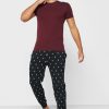 Lot de 3 t-shirts ras du cou assortis rouges pour hommes Ralph Lauren