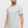Lot de 3 t-shirts ras du cou gris assortis pour homme Ralph Lauren Lot de 3 t-shirts ras du cou gris assortis pour homme Ralph Lauren