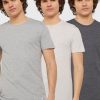 Lot de 3 t-shirts ras du cou multicolores pour homme Ralph Lauren Lot de 3 t-shirts ras du cou multicolores pour homme Ralph Lauren