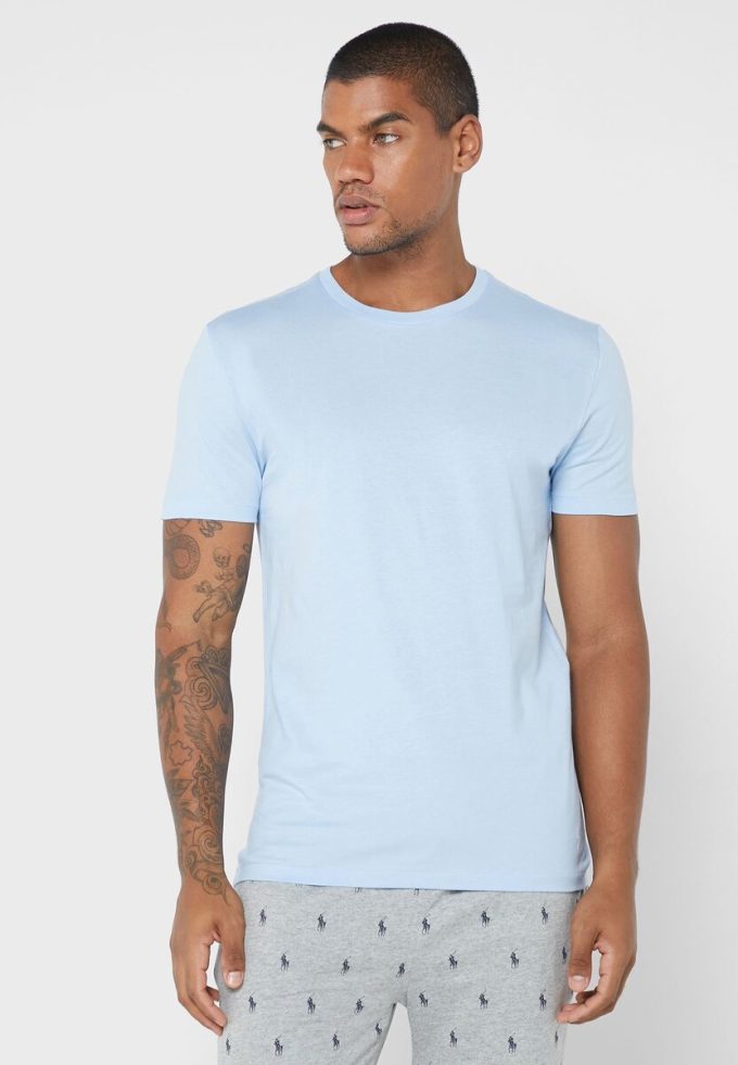 Lot de 3 t-shirts ras du cou multicolores pour homme Ralph Lauren