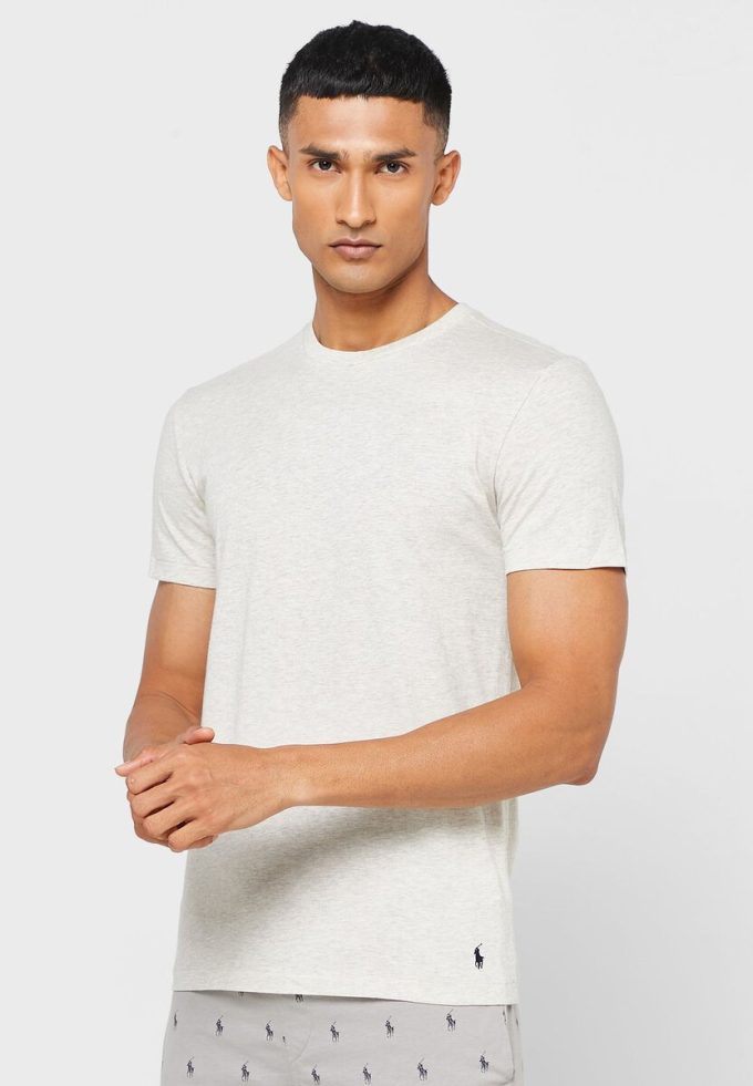 Lot de 3 t-shirts ras du cou multicolores pour homme Ralph Lauren