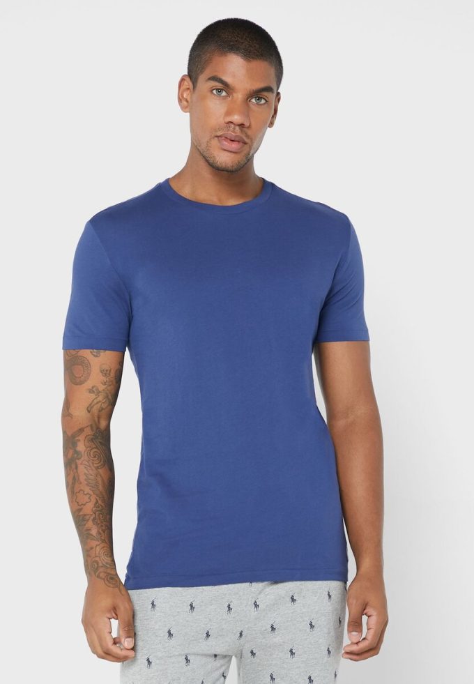 Lot de 3 t-shirts ras du cou multicolores pour homme Ralph Lauren