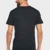 Lot de 3 t-shirts ras du cou noirs assortis pour homme Ralph Lauren Lot de 3 t-shirts ras du cou noirs assortis pour homme Ralph Lauren