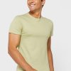 Lot de 3 t-shirts ras du cou verts assortis pour hommes Ralph Lauren