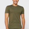 Lot de 3 t-shirts ras du cou verts assortis pour hommes Ralph Lauren