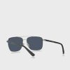 Lunettes de soleil argentées Ralph Lauren 0Ph3137 Clubmaster pour homme Lunettes de soleil argentées Ralph Lauren 0Ph3137 Clubmaster pour homme